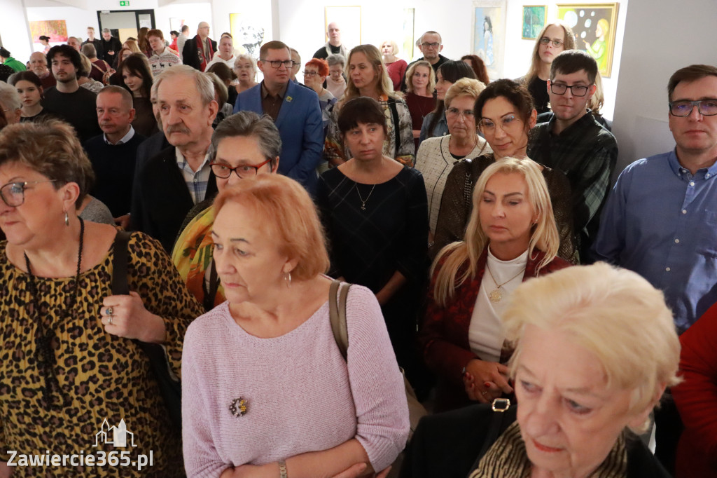 Fotorelacja: Wernisaż wystawy „Artyści na 110” w Zawierciu