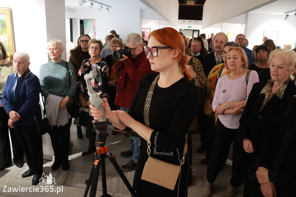 Fotorelacja: Wernisaż wystawy „Artyści na 110” w Zawierciu