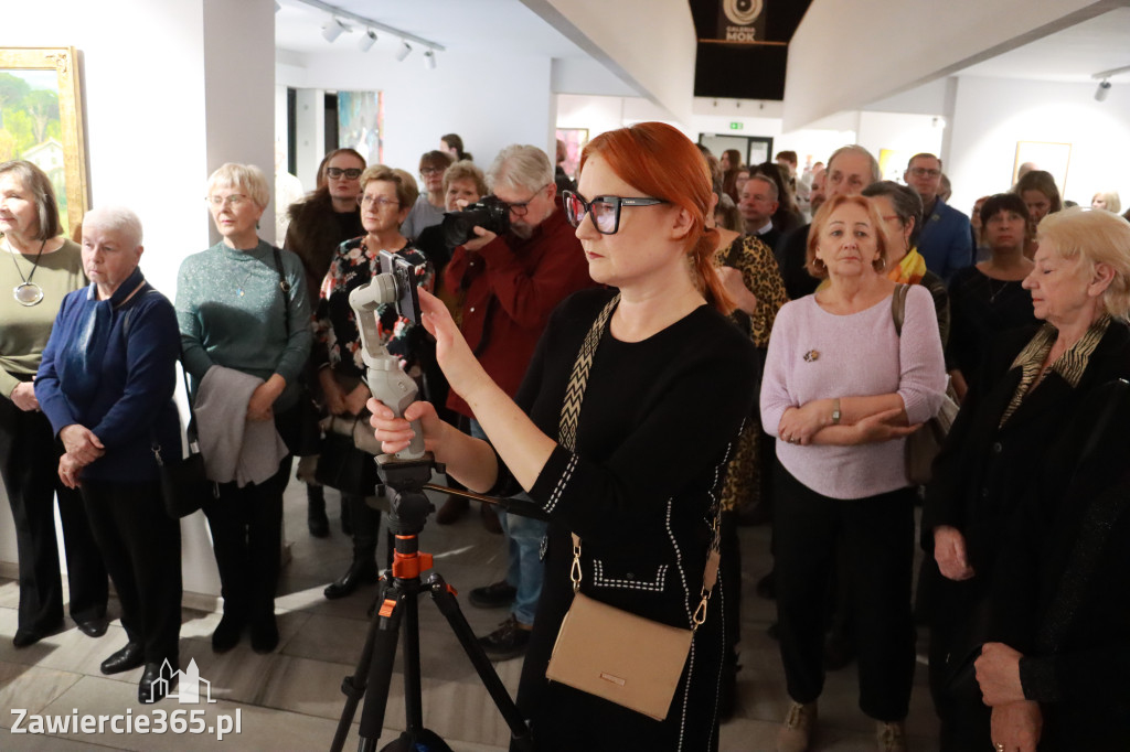 Fotorelacja: Wernisaż wystawy „Artyści na 110” w Zawierciu