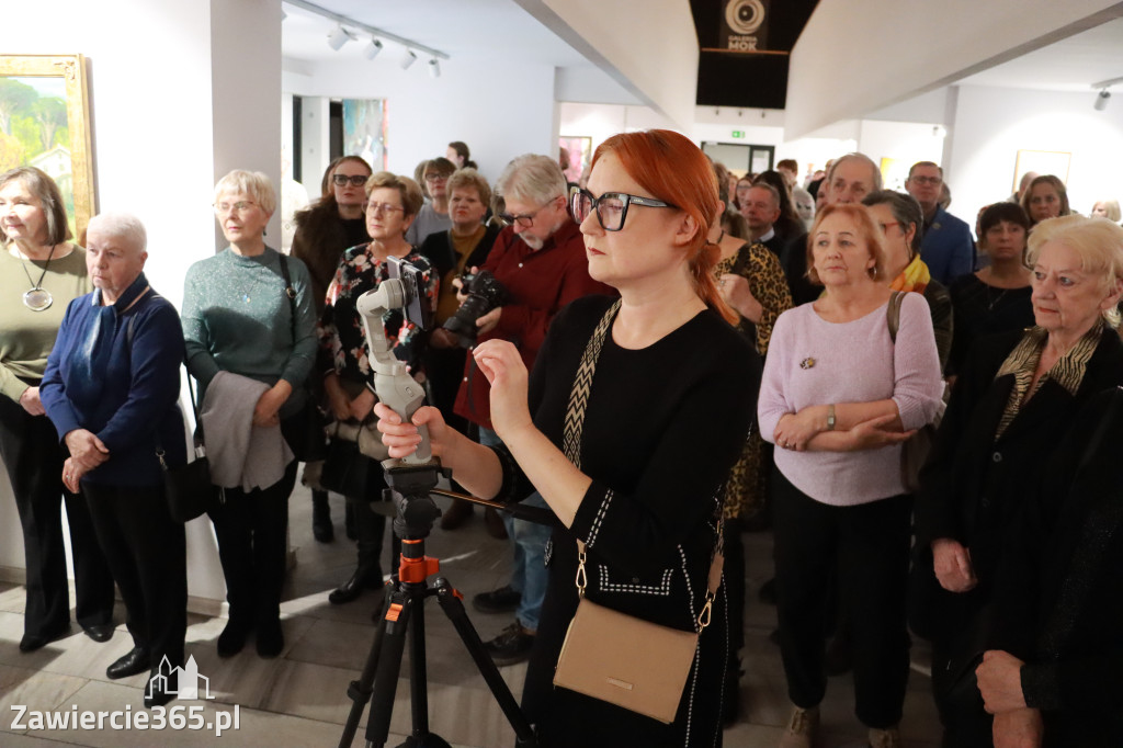 Fotorelacja: Wernisaż wystawy „Artyści na 110” w Zawierciu