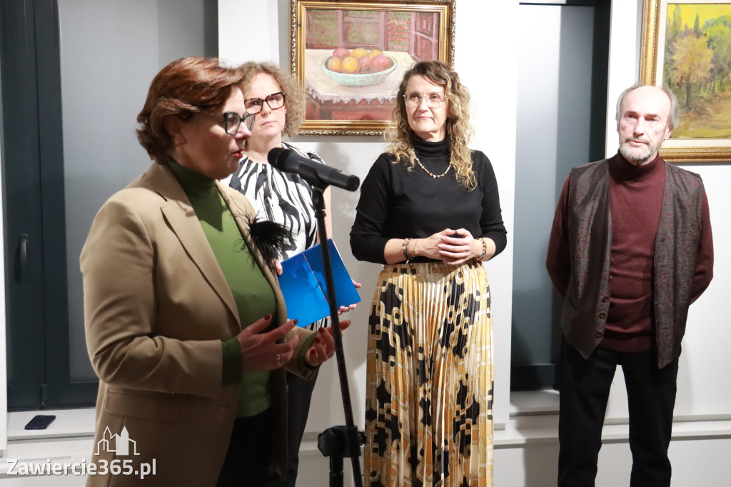Fotorelacja: Wernisaż wystawy „Artyści na 110” w Zawierciu