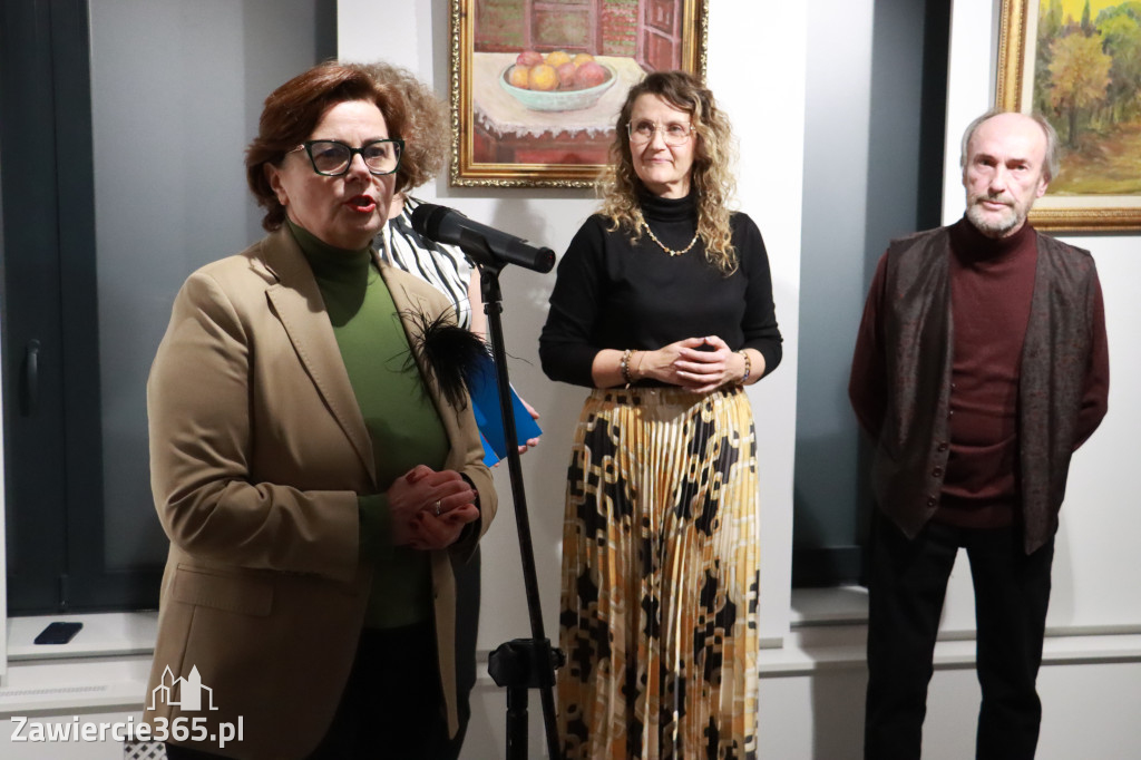 Fotorelacja: Wernisaż wystawy „Artyści na 110” w Zawierciu