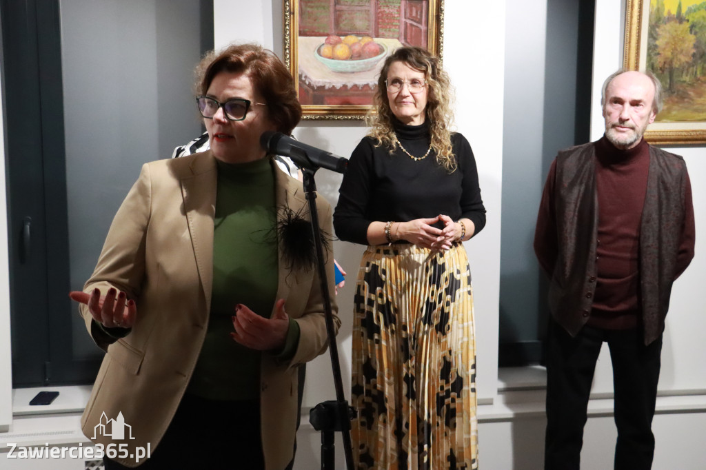 Fotorelacja: Wernisaż wystawy „Artyści na 110” w Zawierciu