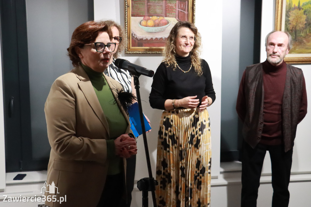 Fotorelacja: Wernisaż wystawy „Artyści na 110” w Zawierciu