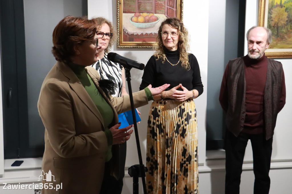 Fotorelacja: Wernisaż wystawy „Artyści na 110” w Zawierciu