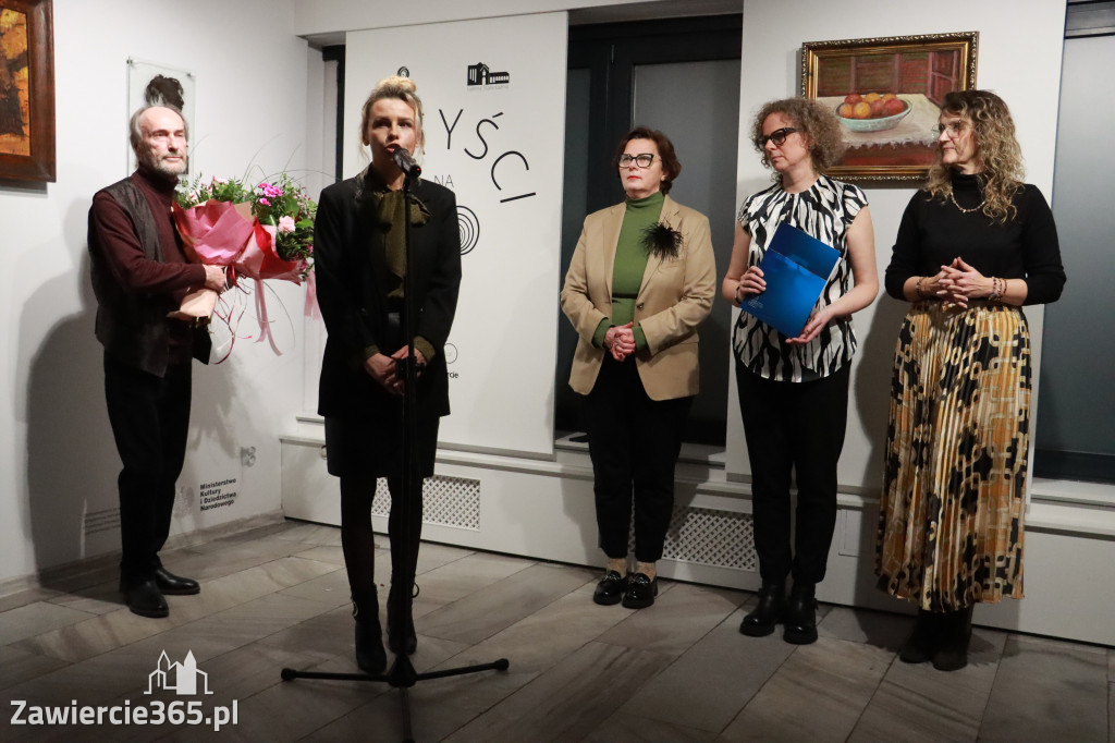 Fotorelacja: Wernisaż wystawy „Artyści na 110” w Zawierciu