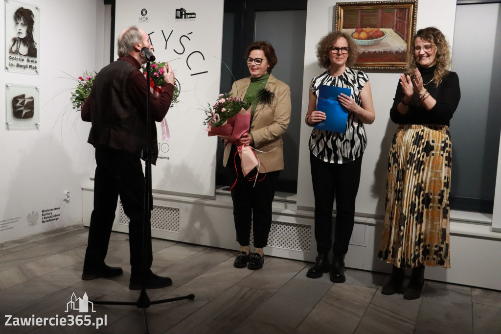 Fotorelacja: Wernisaż wystawy „Artyści na 110” w Zawierciu
