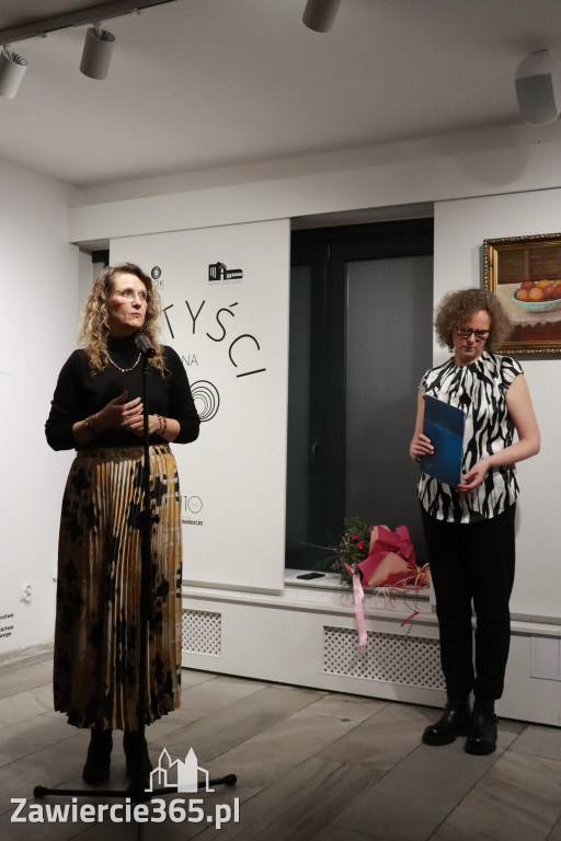 Fotorelacja: Wernisaż wystawy „Artyści na 110” w Zawierciu