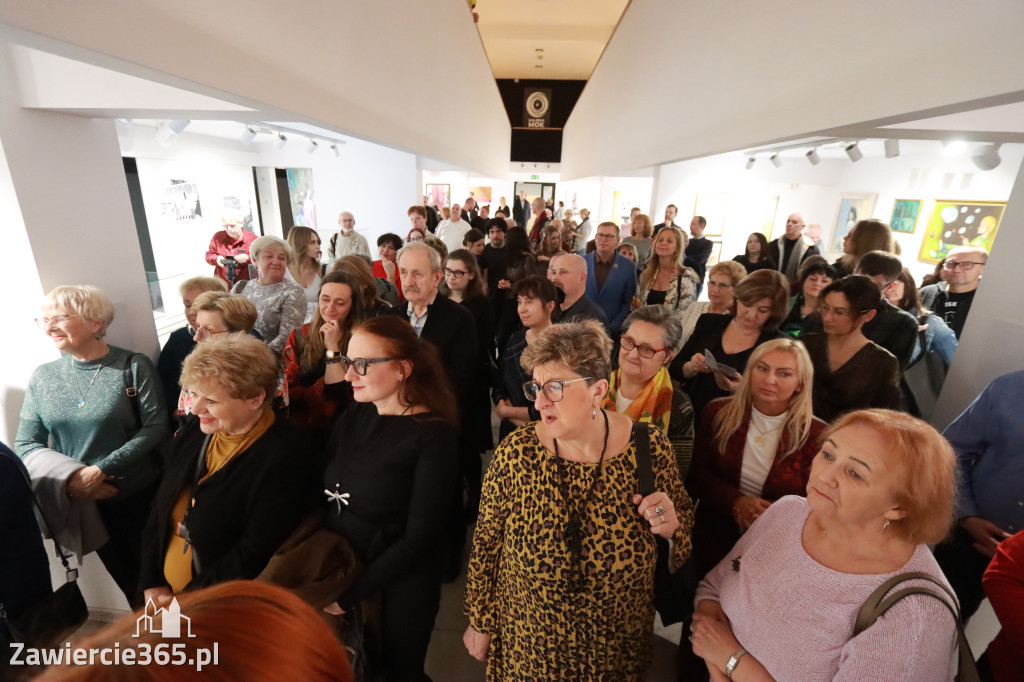 Fotorelacja: Wernisaż wystawy „Artyści na 110” w Zawierciu