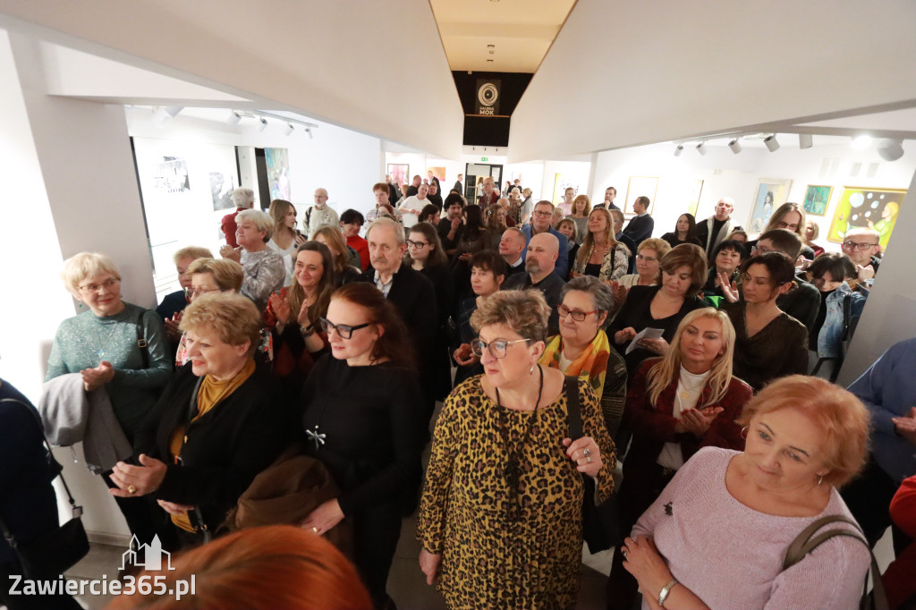Fotorelacja: Wernisaż wystawy „Artyści na 110” w Zawierciu