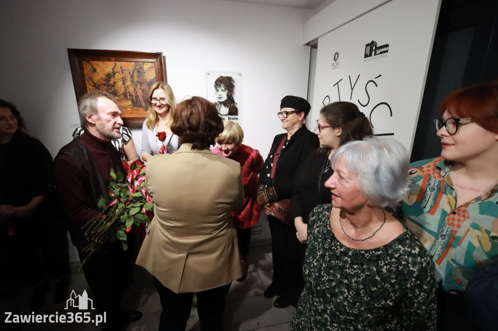 Fotorelacja: Wernisaż wystawy „Artyści na 110” w Zawierciu