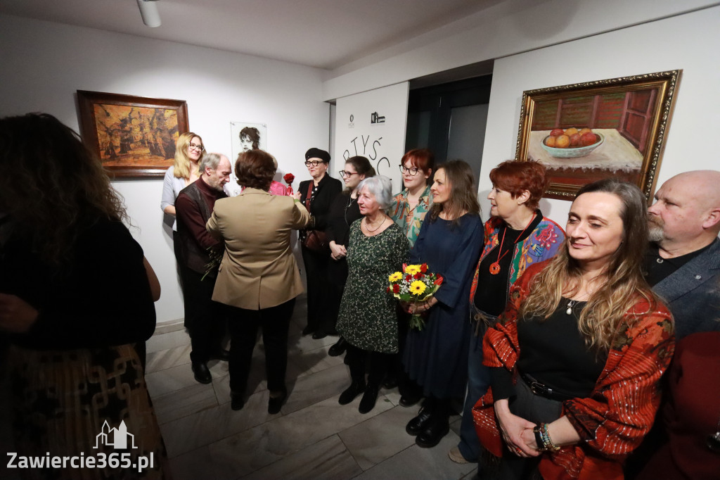 Fotorelacja: Wernisaż wystawy „Artyści na 110” w Zawierciu