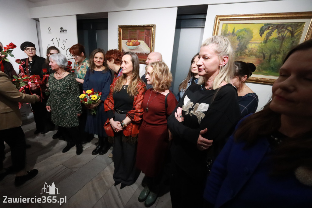 Fotorelacja: Wernisaż wystawy „Artyści na 110” w Zawierciu