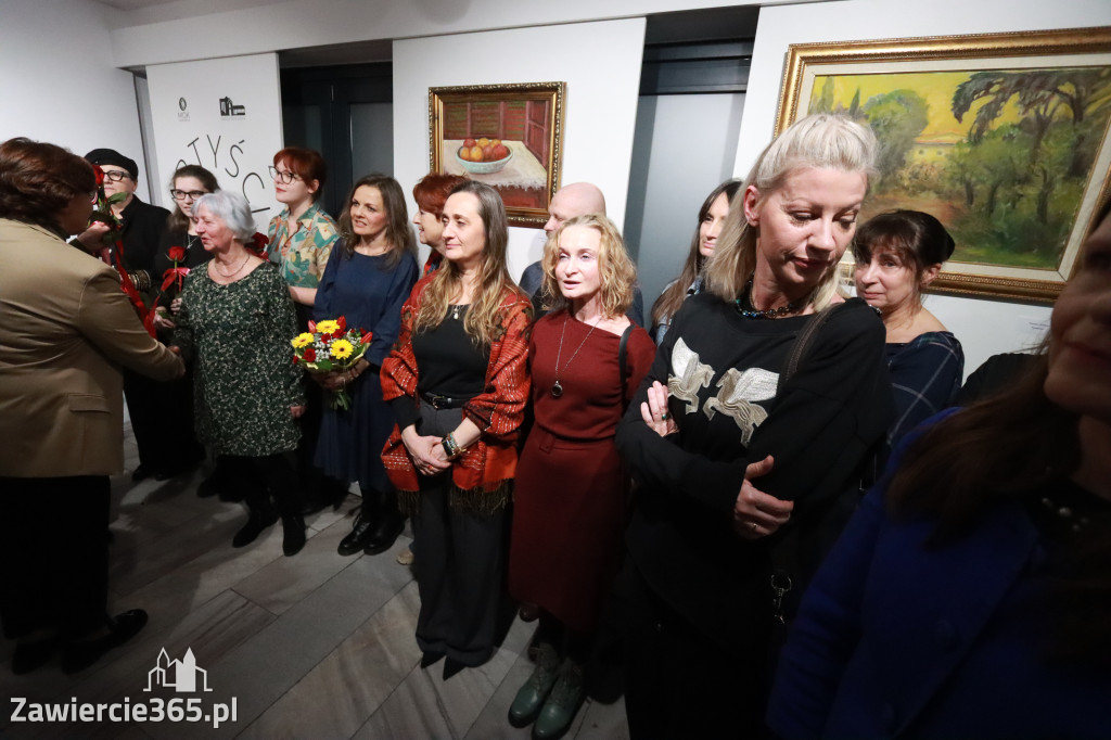 Fotorelacja: Wernisaż wystawy „Artyści na 110” w Zawierciu