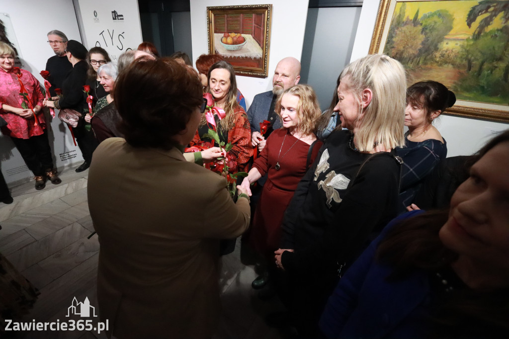 Fotorelacja: Wernisaż wystawy „Artyści na 110” w Zawierciu