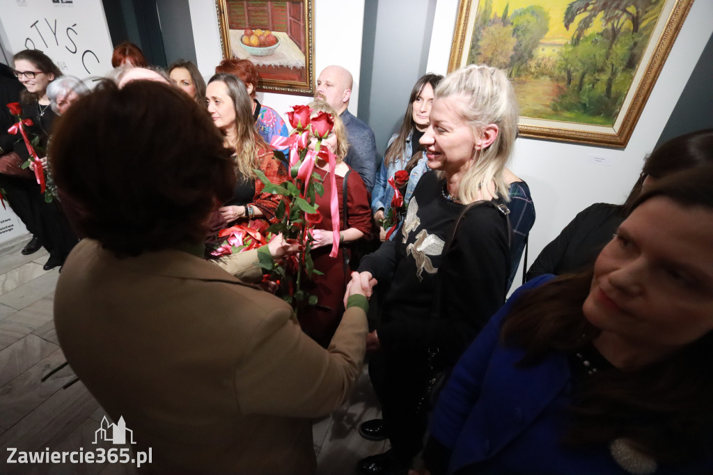 Fotorelacja: Wernisaż wystawy „Artyści na 110” w Zawierciu