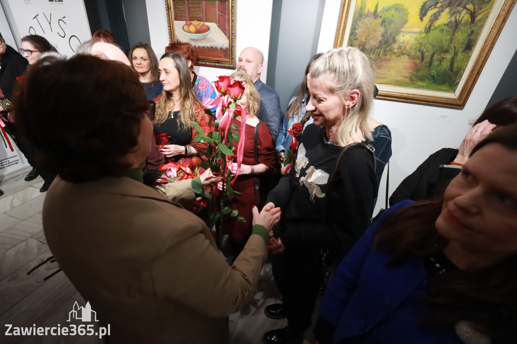 Fotorelacja: Wernisaż wystawy „Artyści na 110” w Zawierciu