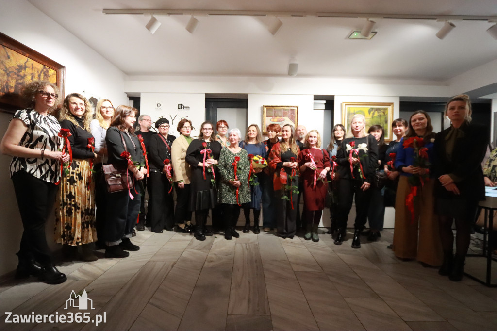 Fotorelacja: Wernisaż wystawy „Artyści na 110” w Zawierciu