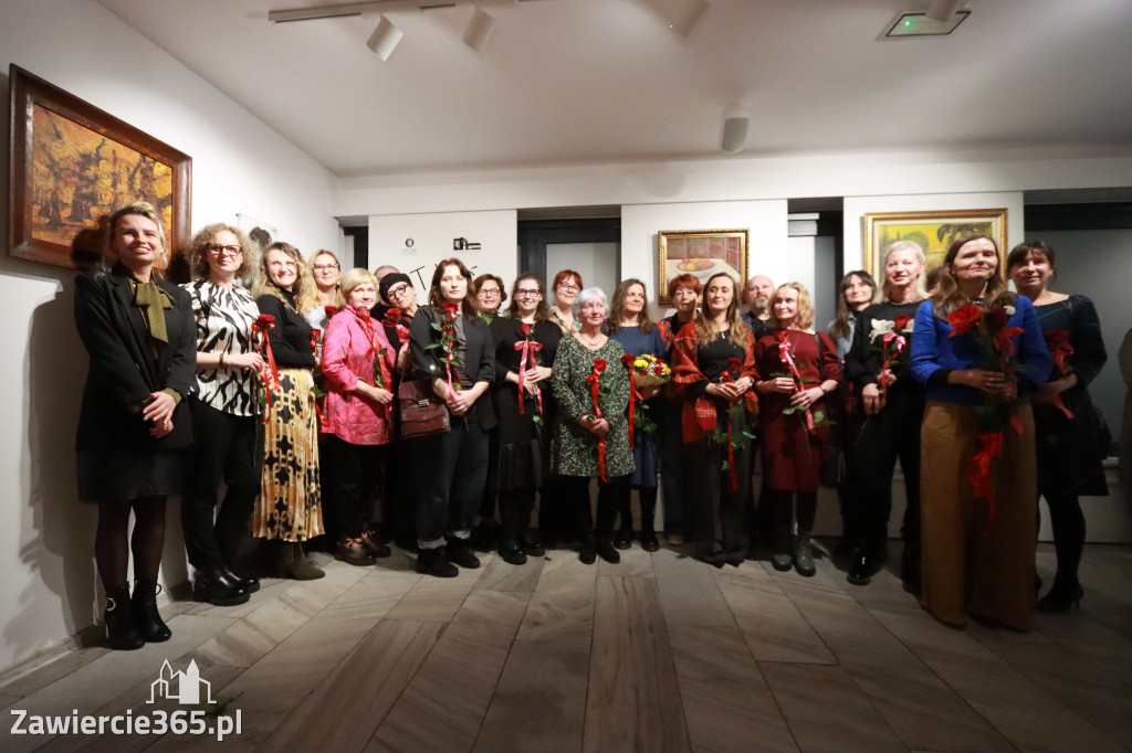 Fotorelacja: Wernisaż wystawy „Artyści na 110” w Zawierciu