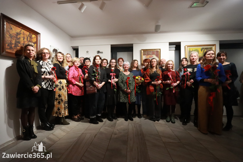 Fotorelacja: Wernisaż wystawy „Artyści na 110” w Zawierciu