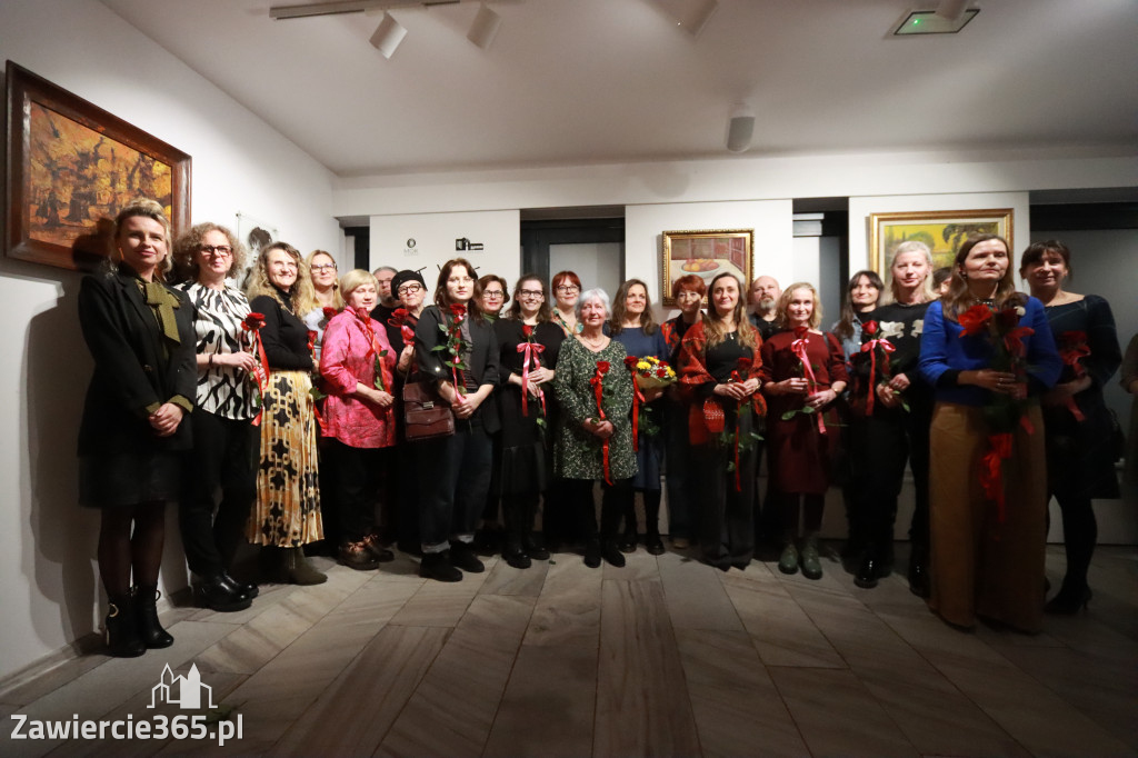 Fotorelacja: Wernisaż wystawy „Artyści na 110” w Zawierciu