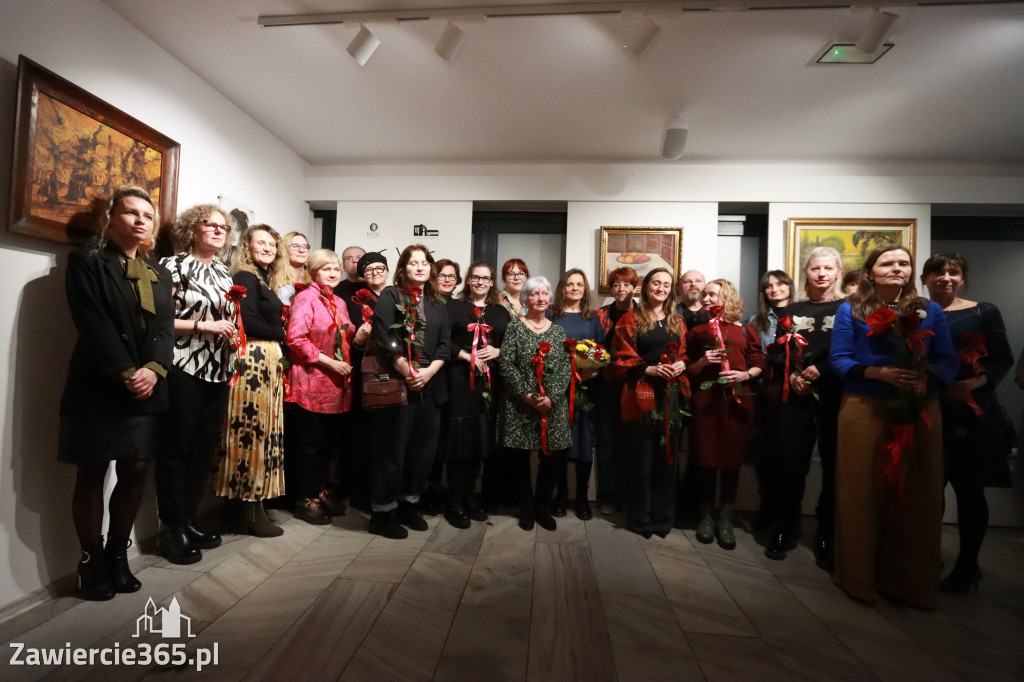 Fotorelacja: Wernisaż wystawy „Artyści na 110” w Zawierciu