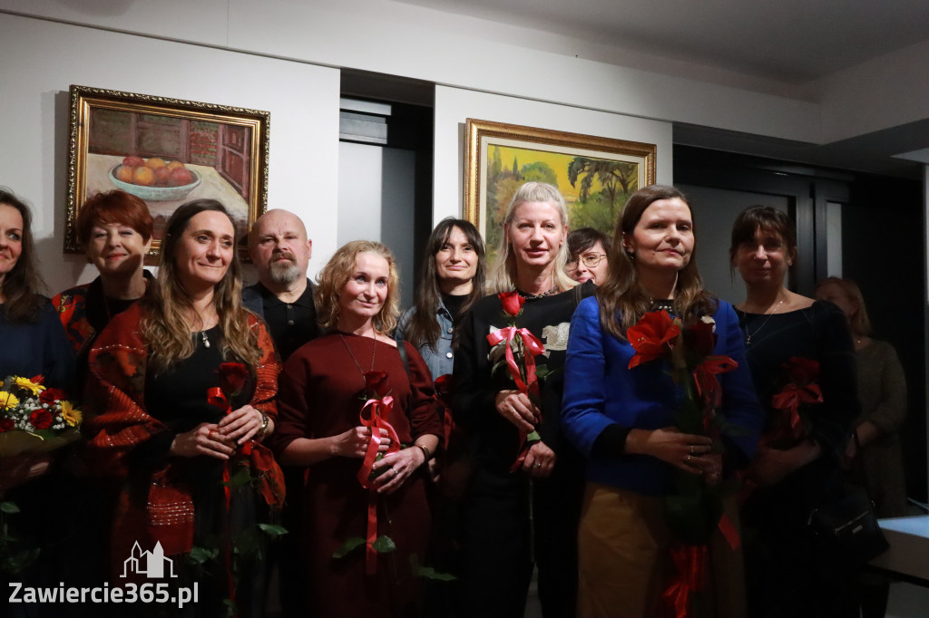 Fotorelacja: Wernisaż wystawy „Artyści na 110” w Zawierciu