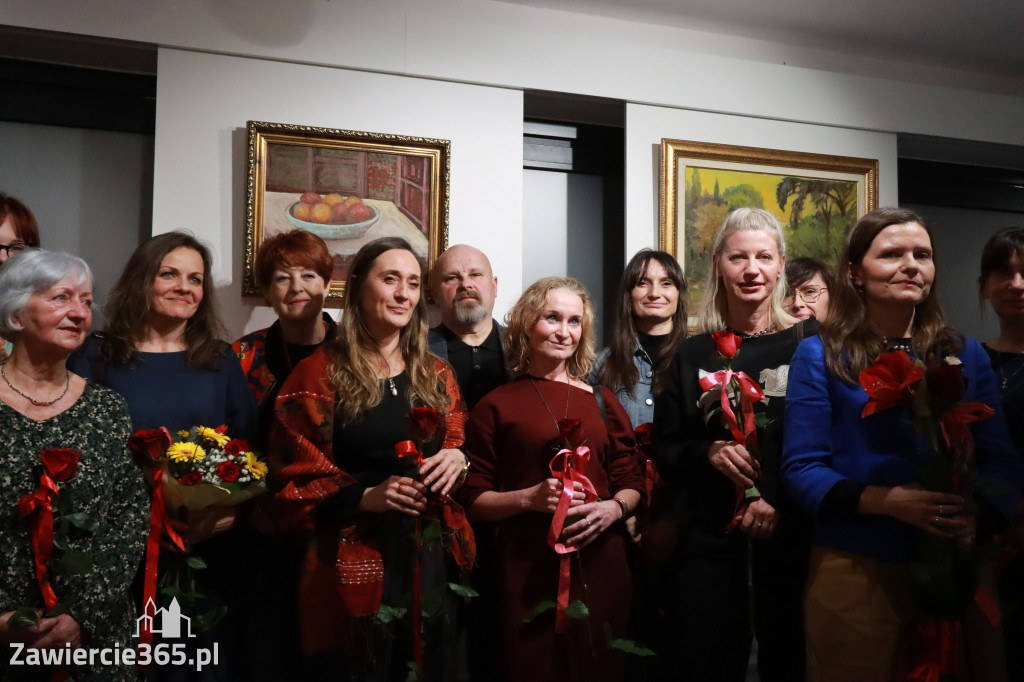 Fotorelacja: Wernisaż wystawy „Artyści na 110” w Zawierciu