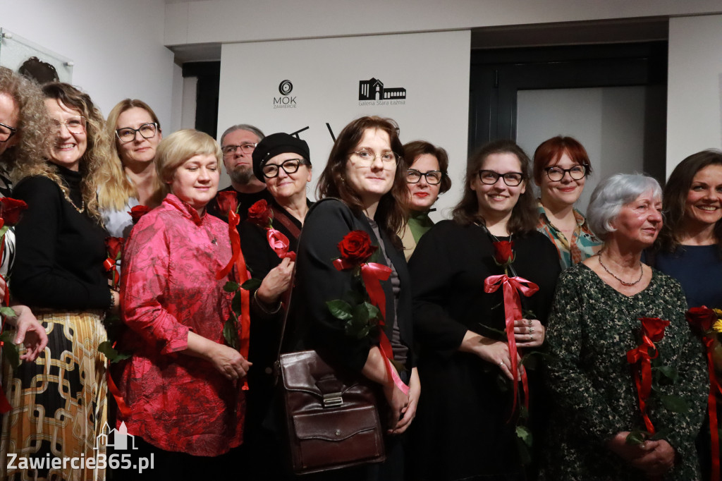 Fotorelacja: Wernisaż wystawy „Artyści na 110” w Zawierciu