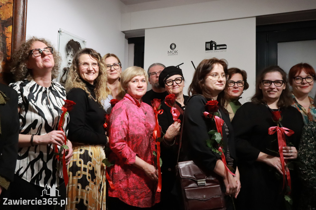 Fotorelacja: Wernisaż wystawy „Artyści na 110” w Zawierciu