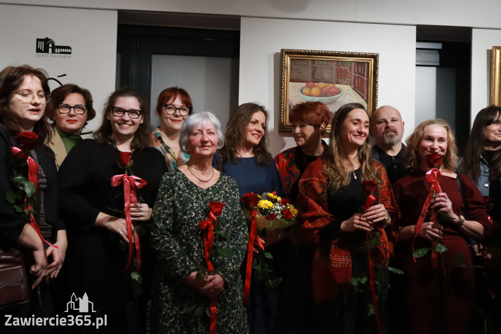 Fotorelacja: Wernisaż wystawy „Artyści na 110” w Zawierciu