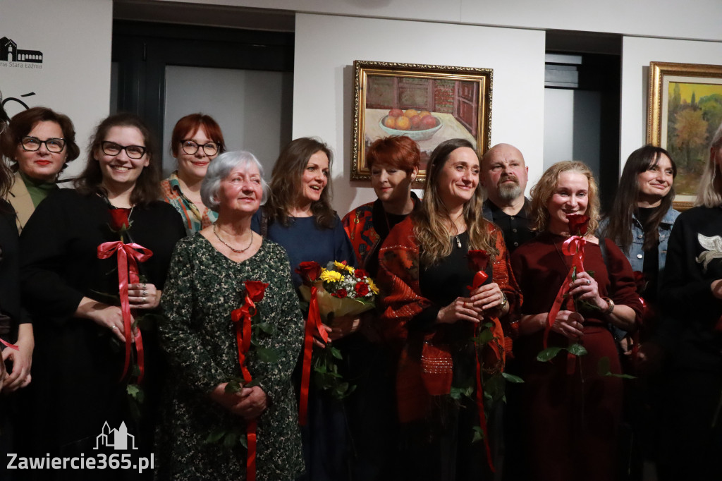 Fotorelacja: Wernisaż wystawy „Artyści na 110” w Zawierciu