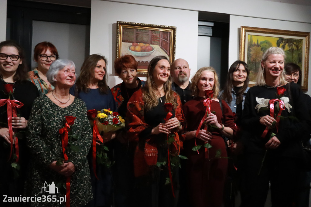 Fotorelacja: Wernisaż wystawy „Artyści na 110” w Zawierciu