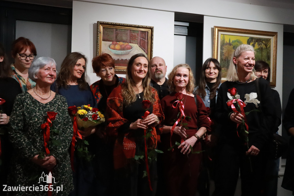 Fotorelacja: Wernisaż wystawy „Artyści na 110” w Zawierciu