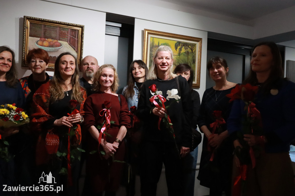 Fotorelacja: Wernisaż wystawy „Artyści na 110” w Zawierciu