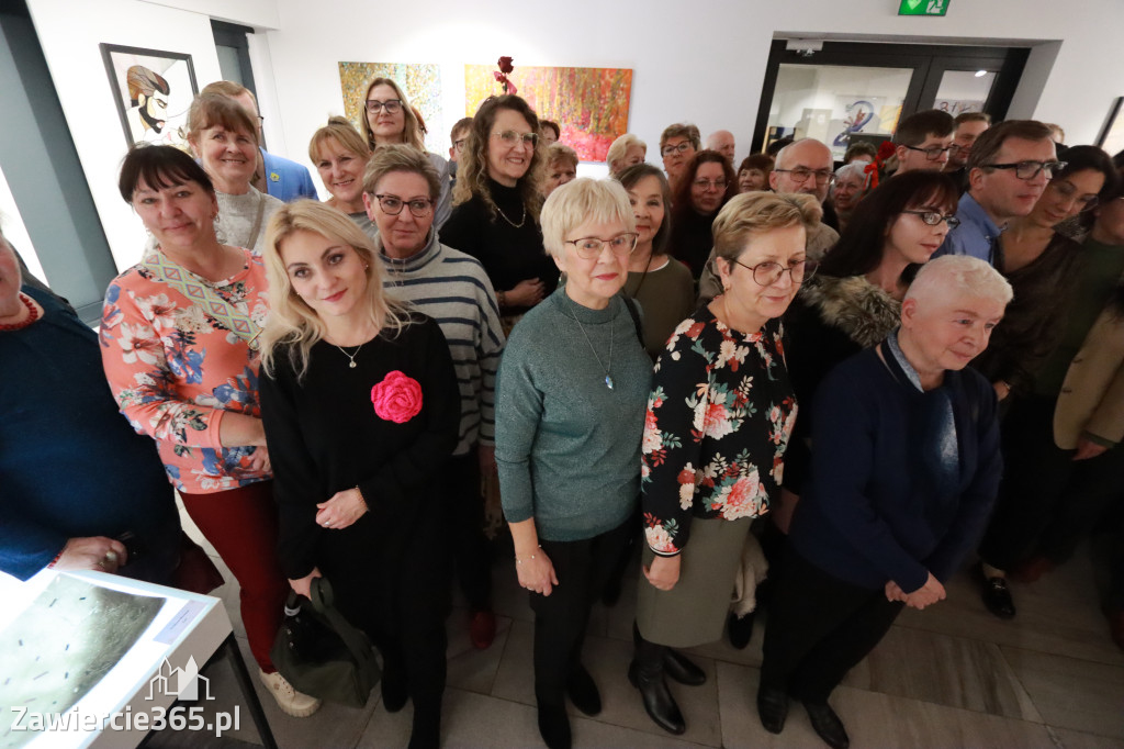 Fotorelacja: Wernisaż wystawy „Artyści na 110” w Zawierciu