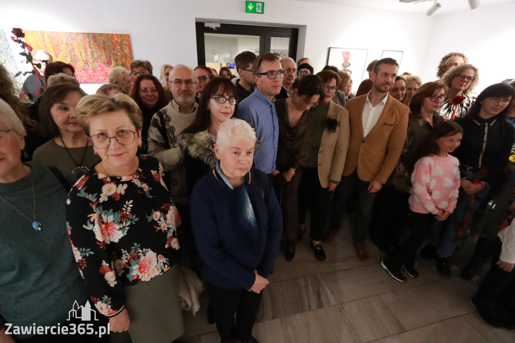 Fotorelacja: Wernisaż wystawy „Artyści na 110” w Zawierciu