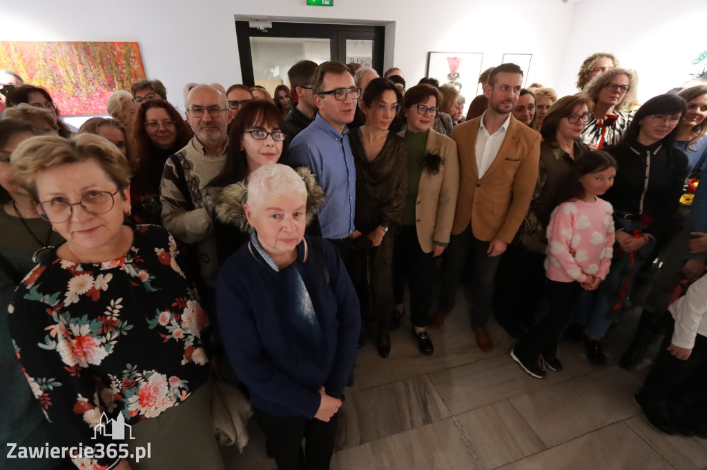 Fotorelacja: Wernisaż wystawy „Artyści na 110” w Zawierciu