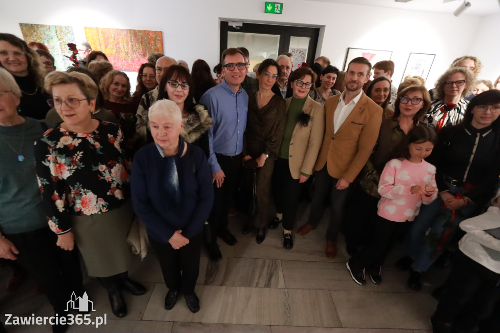 Fotorelacja: Wernisaż wystawy „Artyści na 110” w Zawierciu