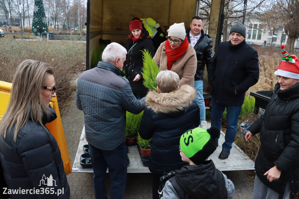 Fotorelacja: Świąteczna Eko-Wymiana - Jarmark Bożonarodzeniowy w Zawierciu