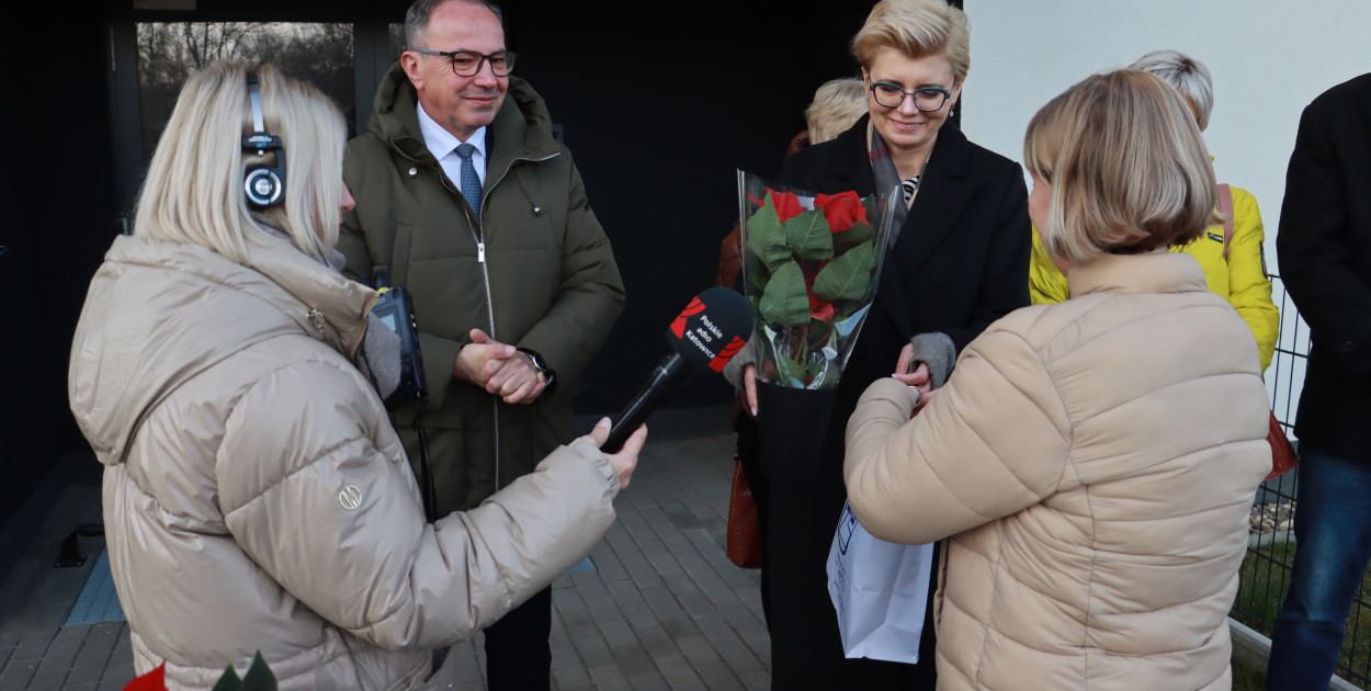 Fotorelacja: Przekazanie kluczy do nowych mieszkań TBS w Łazach
