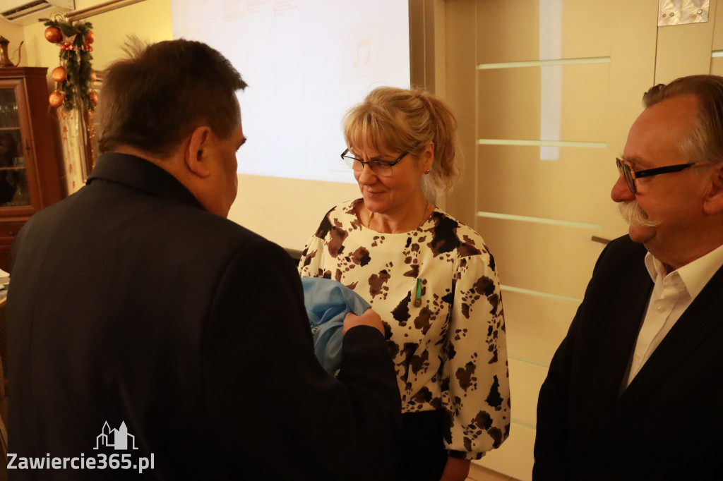 Fotorelacja: Wigilijne spotkanie członków Stowarzyszenia Ruch Harcerski CZUWAJ w Zawierciu