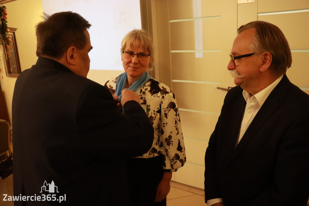 Fotorelacja: Wigilijne spotkanie członków Stowarzyszenia Ruch Harcerski CZUWAJ w Zawierciu