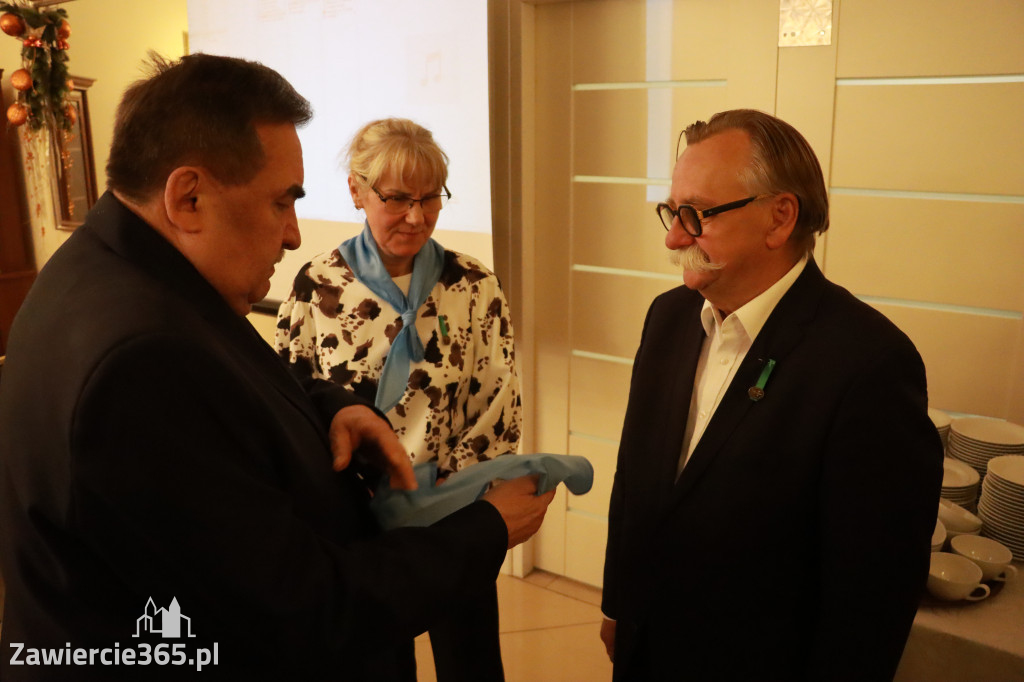 Fotorelacja: Wigilijne spotkanie członków Stowarzyszenia Ruch Harcerski CZUWAJ w Zawierciu