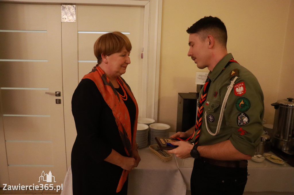 Fotorelacja: Wigilijne spotkanie członków Stowarzyszenia Ruch Harcerski CZUWAJ w Zawierciu