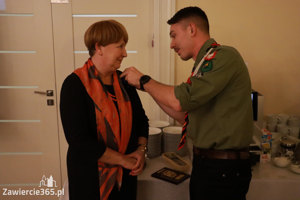 Fotorelacja: Wigilijne spotkanie członków Stowarzyszenia Ruch Harcerski CZUWAJ w Zawierciu