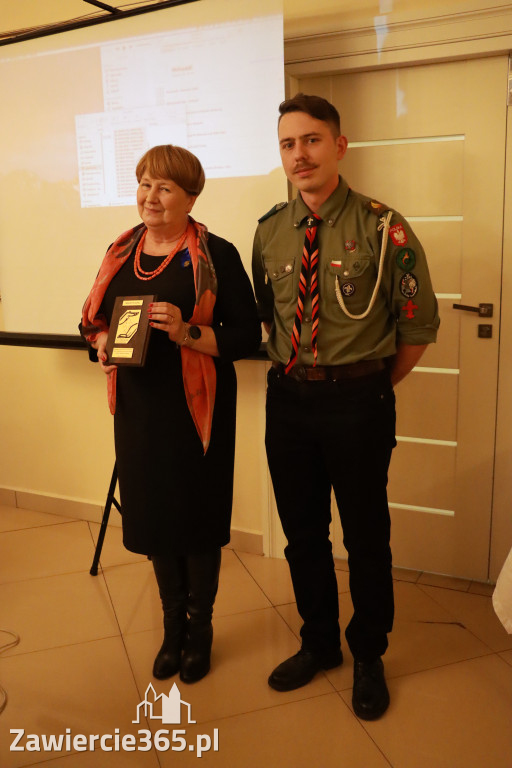 Fotorelacja: Wigilijne spotkanie członków Stowarzyszenia Ruch Harcerski CZUWAJ w Zawierciu