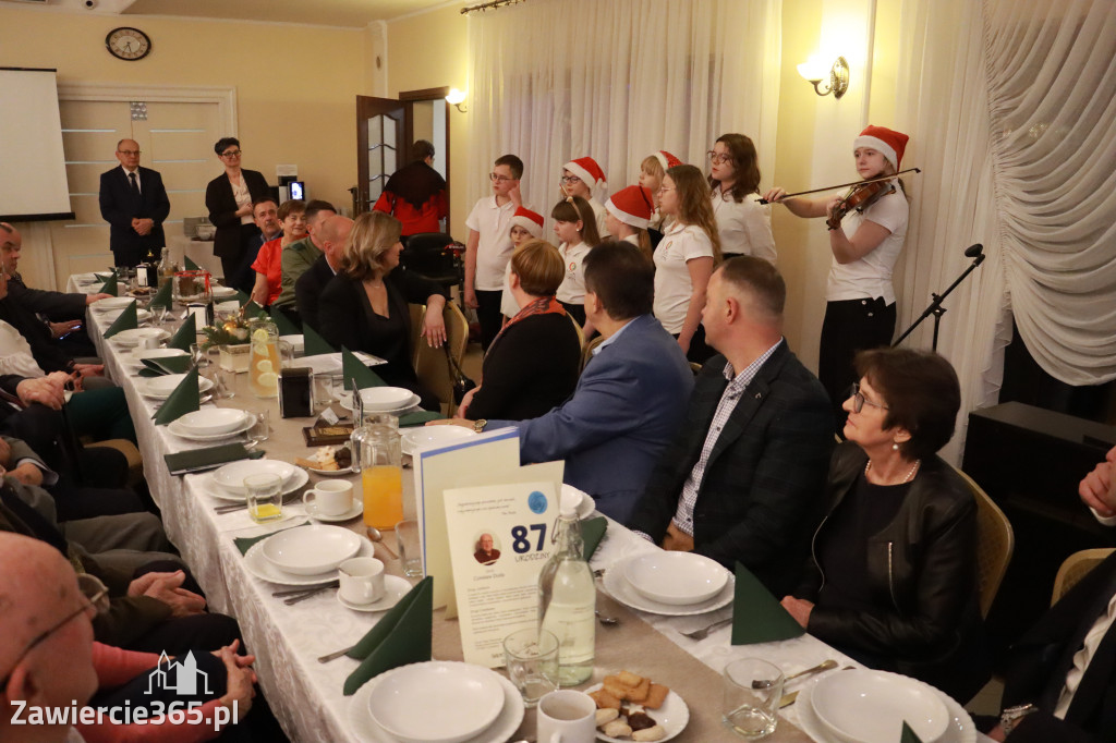 Fotorelacja: Wigilijne spotkanie członków Stowarzyszenia Ruch Harcerski CZUWAJ w Zawierciu