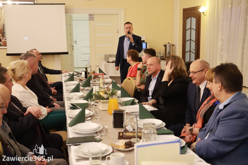 Fotorelacja: Wigilijne spotkanie członków Stowarzyszenia Ruch Harcerski CZUWAJ w Zawierciu