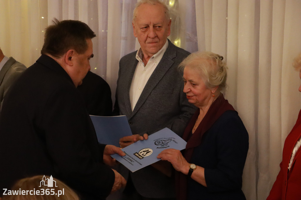 Fotorelacja: Wigilijne spotkanie członków Stowarzyszenia Ruch Harcerski CZUWAJ w Zawierciu